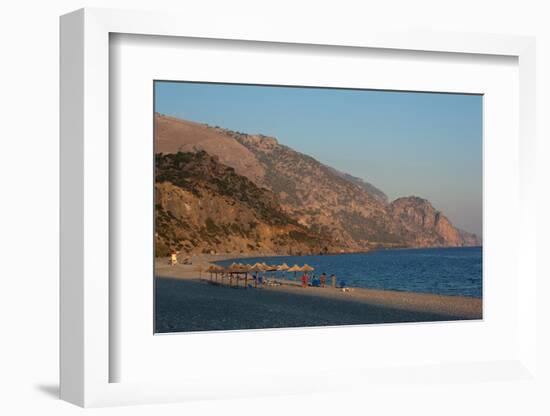 Greece, Crete, South Coast, Paleochora, Beach-Catharina Lux-Framed Photographic Print
