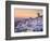 Greece, Cyclades, Santorini, Oia Town and Santorini Caldera-Michele Falzone-Framed Photographic Print