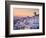 Greece, Cyclades, Santorini, Oia Town and Santorini Caldera-Michele Falzone-Framed Photographic Print