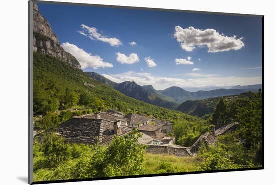 Greece, Epirus, Zagorohoria, Vikos Gorge, from Mikro Papingo Village-Walter Bibikow-Mounted Photographic Print
