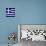 Greece Flag-Wonderful Dream-Art Print displayed on a wall