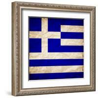 Greece Flag-Wonderful Dream-Framed Art Print