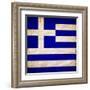 Greece Flag-Wonderful Dream-Framed Art Print