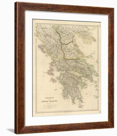 Greece, Ionian Islands, c.1832-John Arrowsmith-Framed Art Print