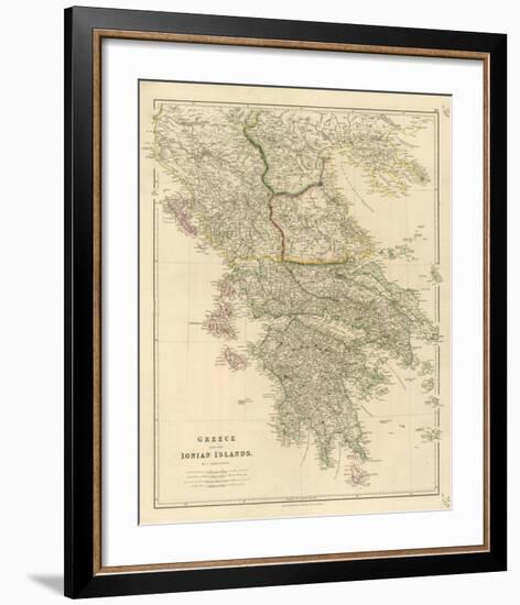 Greece, Ionian Islands, c.1832-John Arrowsmith-Framed Art Print