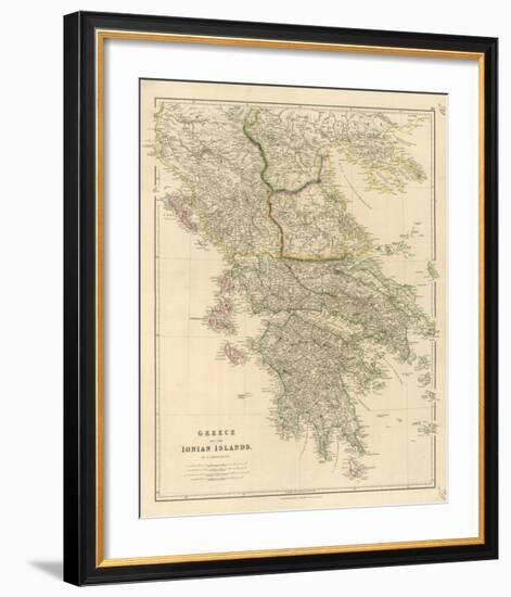 Greece, Ionian Islands, c.1832-John Arrowsmith-Framed Art Print