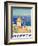 Greece - Island of Mykonos-Pacifica Island Art-Framed Art Print