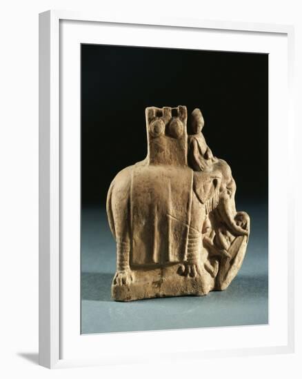 Greece, Mirina, Statuette Representing an Elephant Used for Struggles, Terracotta-null-Framed Giclee Print