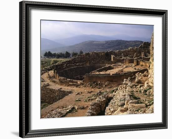 Greece, Mycenae, Royal Tombs of Acropolis-null-Framed Giclee Print