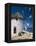 Greece, Mykonos, Mykonos City, Windmill, Donkey-Thonig-Framed Premier Image Canvas