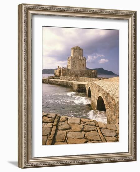 Greece, Peloponnes, Methoni, Castle, Venetian-Thonig-Framed Photographic Print