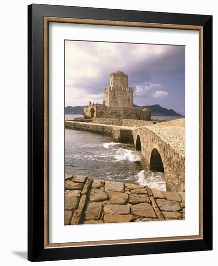 Greece, Peloponnes, Methoni, Castle, Venetian-Thonig-Framed Photographic Print