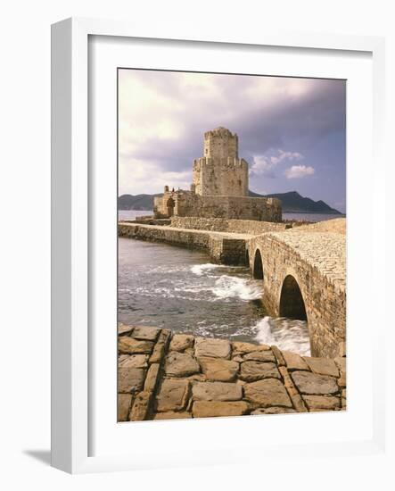 Greece, Peloponnes, Methoni, Castle, Venetian-Thonig-Framed Photographic Print