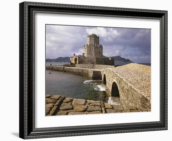 Greece, Peloponnes, Methoni, Fortress-Thonig-Framed Photographic Print