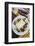 Greece, Peloponnese, Corinth, Greek Salad with Souvlaki and Fries-Walter Bibikow-Framed Photographic Print