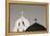 Greece, Santorini. Church Steeples and Crosses-Bill Young-Framed Premier Image Canvas