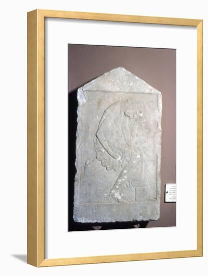 Greece, Sparta, Funeral relief from Geraki in Severe Style, c5th century BC-Unknown-Framed Giclee Print