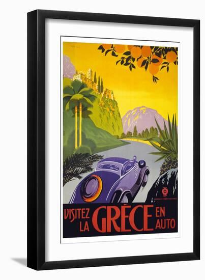 Greece-null-Framed Giclee Print