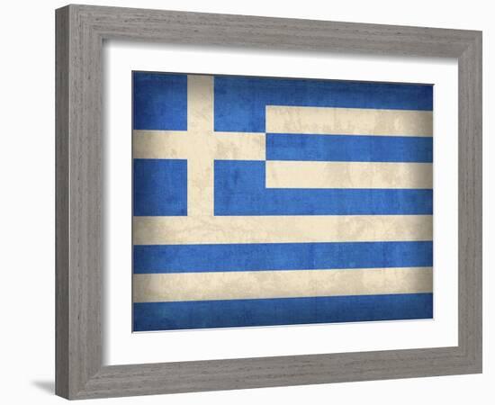 Greece-David Bowman-Framed Giclee Print