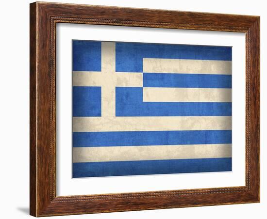 Greece-David Bowman-Framed Giclee Print