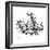 Greedy Frog, Conceptual Artwork-Bill Sanderson-Framed Photographic Print