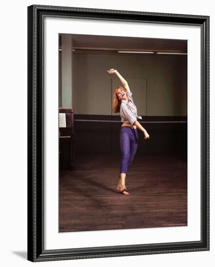 Greek Actress Melina Mercouri-Henry Groskinsky-Framed Premium Photographic Print