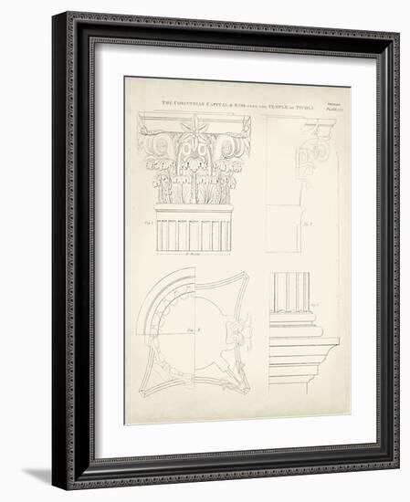 Greek and Roman Architecture I-Thomas Kelly-Framed Art Print