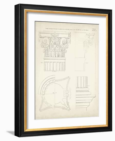 Greek and Roman Architecture I-Thomas Kelly-Framed Art Print