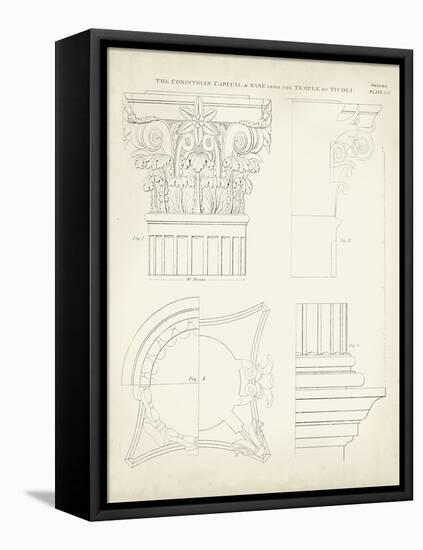 Greek and Roman Architecture I-Thomas Kelly-Framed Stretched Canvas
