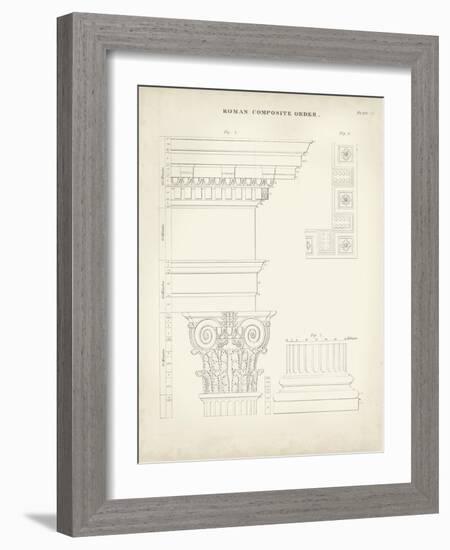 Greek and Roman Architecture IV-Thomas Kelly-Framed Art Print