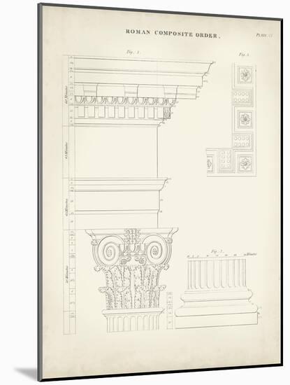Greek and Roman Architecture IV-Thomas Kelly-Mounted Art Print