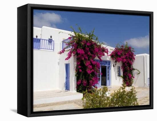 Greek Architecture, Mykonos, Greece-Bill Bachmann-Framed Premier Image Canvas