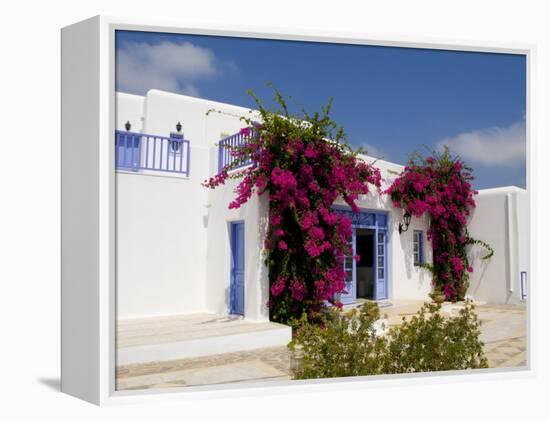 Greek Architecture, Mykonos, Greece-Bill Bachmann-Framed Premier Image Canvas