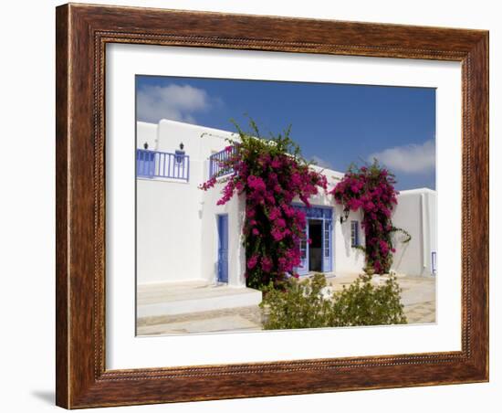 Greek Architecture, Mykonos, Greece-Bill Bachmann-Framed Photographic Print