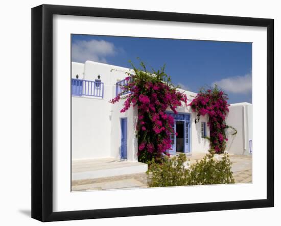 Greek Architecture, Mykonos, Greece-Bill Bachmann-Framed Photographic Print