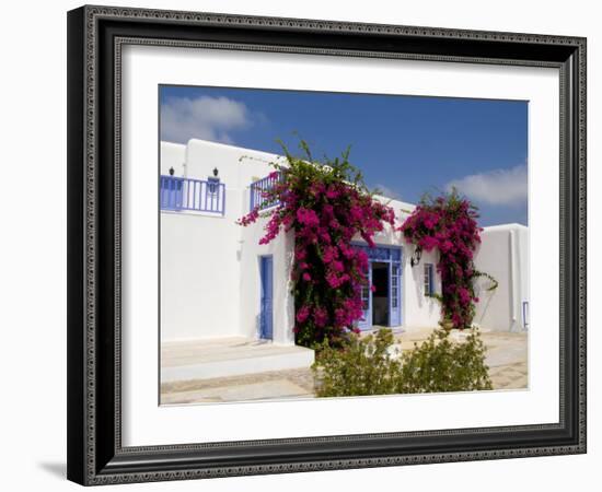 Greek Architecture, Mykonos, Greece-Bill Bachmann-Framed Photographic Print