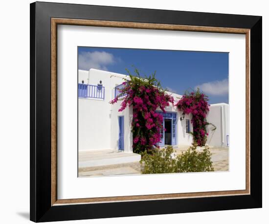 Greek Architecture, Mykonos, Greece-Bill Bachmann-Framed Photographic Print