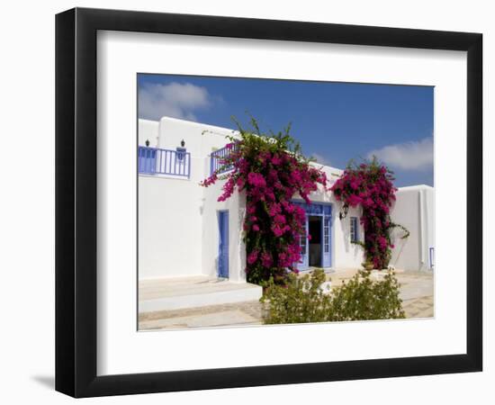 Greek Architecture, Mykonos, Greece-Bill Bachmann-Framed Photographic Print