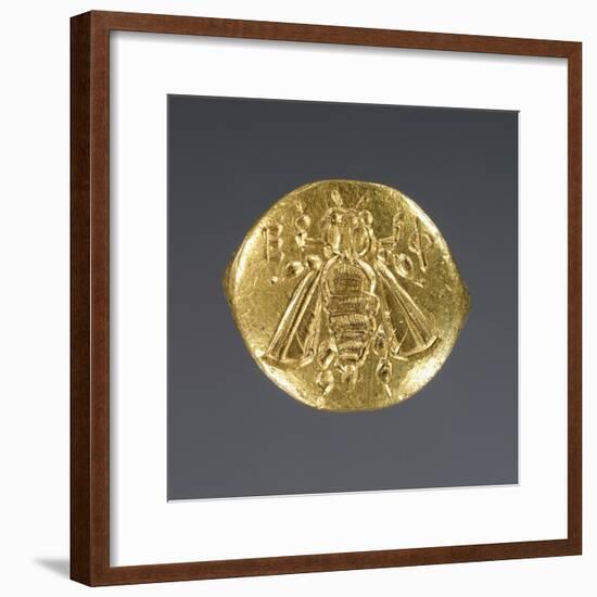 Greek Bee Ring-null-Framed Photographic Print