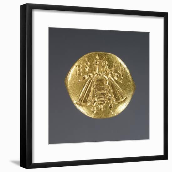 Greek Bee Ring-null-Framed Photographic Print