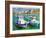 Greek Boats - Artistic Picture-Maugli-l-Framed Art Print