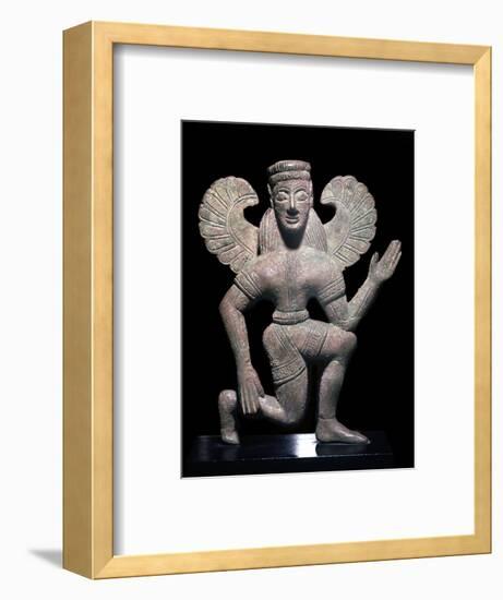 Greek bronze of one of the Eumenides-Unknown-Framed Giclee Print