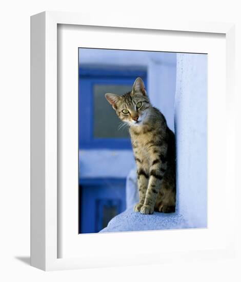 Greek Cat-Hubert & Klein-Framed Art Print