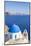 Greek Church with Blue Dome and Pink Bell Tower-Neale Clark-Mounted Photographic Print