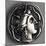 Greek Drachma Depicting Female Portrait Uncovered in Emporium, River Port of Rome-null-Mounted Giclee Print