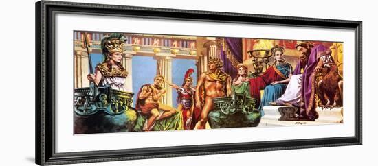 Greek Gods and Goddesses-Payne-Framed Giclee Print