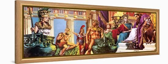 Greek Gods and Goddesses-Payne-Framed Premier Image Canvas