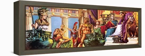 Greek Gods and Goddesses-Payne-Framed Premier Image Canvas