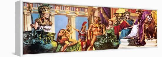 Greek Gods and Goddesses-Payne-Framed Premier Image Canvas