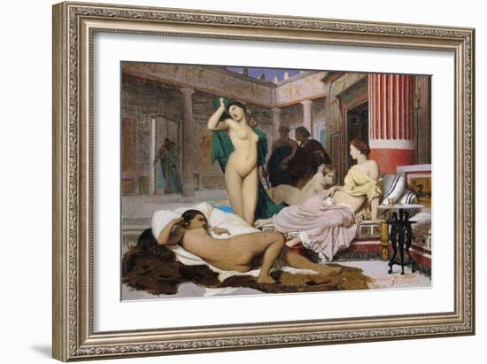 Greek Interior, 1848-Jean Leon Gerome-Framed Giclee Print